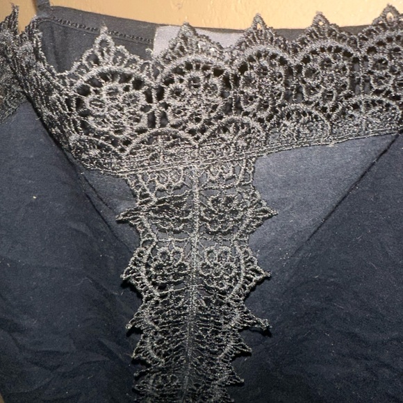 Primark Black Asymmetrical Embellished Camisole - Picture 2 of 3